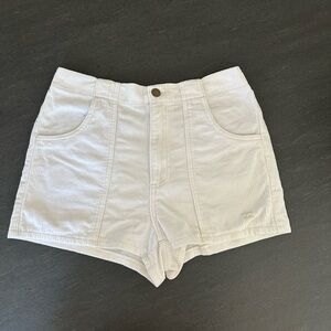 Billabong X The Salty Blonde White Corduroy Shorts